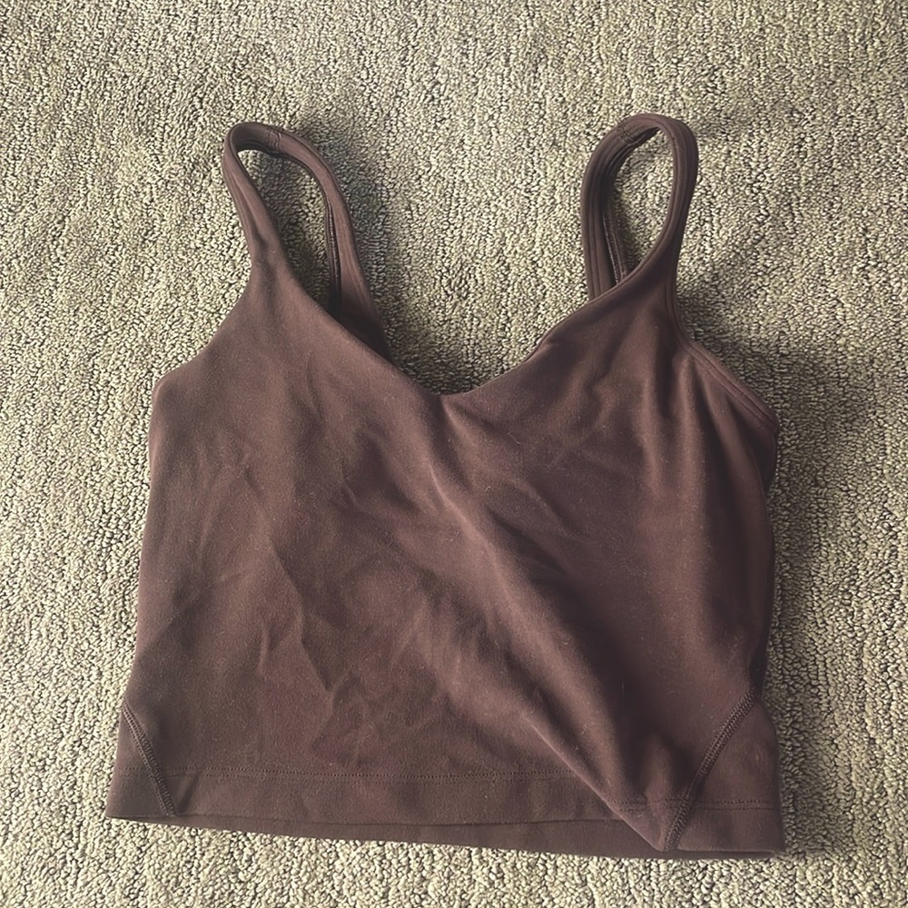 lulu lemon align tank, still in perfect condition